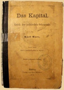 karl-marx-das-kapital-second edition-1872-german-kritik-der-politischen-oekonomie-for-sale-beige