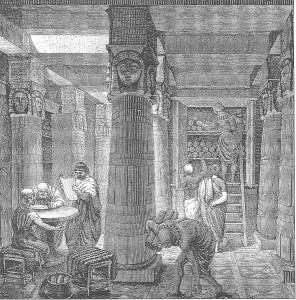 591px-Ancientlibraryalex
