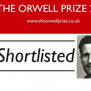 Orwell Prize shortlisted badge