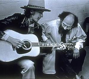 Allen_Ginsberg_and_Bob_Dylan_by_Elsa_Dorfman