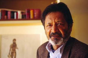 Author, V.S. Naipaul, London, United Kingdom, 7th April 1994.