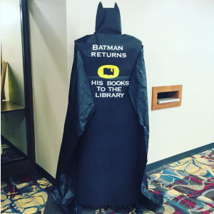 Batman-Returns-Library-Display-at-Alverno-College-Library