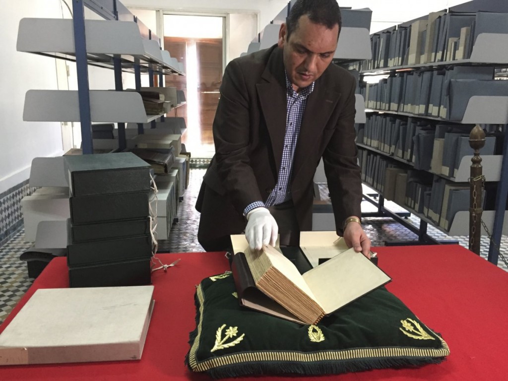 abdelfattah-bougchouf-is-the-curator-of-the-impressive-collection-its-his-responsibility-to-make-sure-the-books-are-cared-for-and-properly-handled
