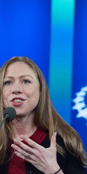 NEW YORK, NY - SEPTEMBER 21:  Chelsea Clinton delivers a speech during the annual Clinton Global Initiative on September 21, 2016 in New York City. Former President Bill Clinton defended the foundation, founded in 2005, at the final CGI meeting. (Photo by Stephanie Keith/Getty Images)