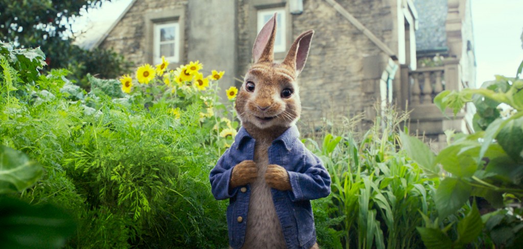 Peter Rabbit (James Corden) in Columbia Pictures' PETER RABBIT.