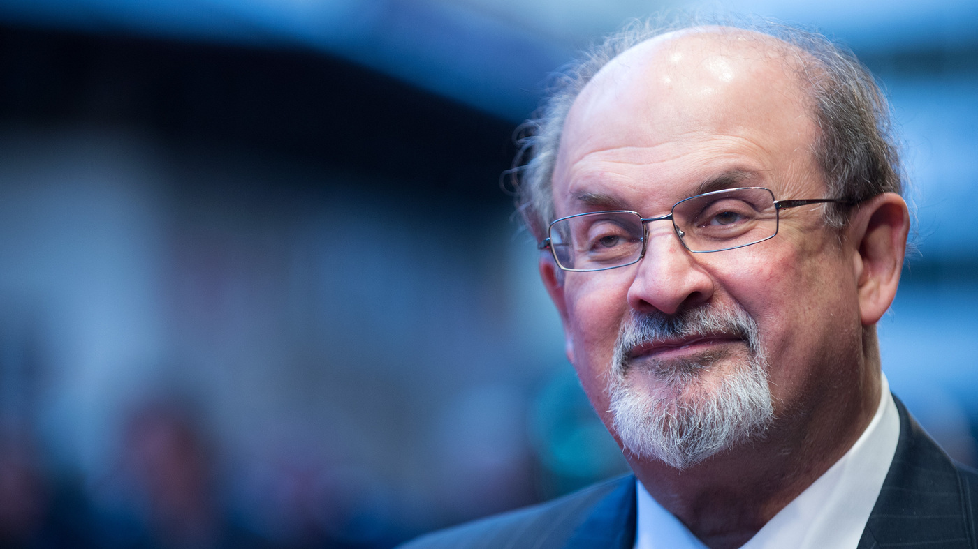 Salman Rushdie is the author of 12 novels, including Midnight's Children and The Satanic Verses. Rushdie was once the subject of death threats; now, when asked if he can move about freely Rushdie responds: "You have to stop asking me. ... It's been like 16 years since it's been OK."