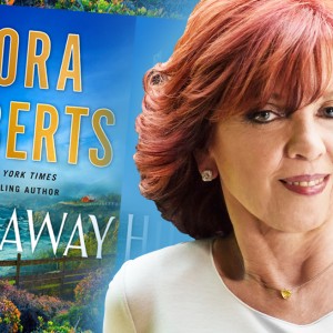 author nora roberts and her latest book hideaway