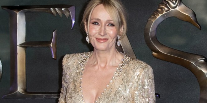epa05632893 British novelist, screenwriter and film producer, J.K. Rowling attends the European Premiere of 'Fantastic Beasts and Where Tto Find Them' at Leicester Square in London, Britain, 15 November 2016. The movie opens in British cinemas on 18 November.  EPA/HAYOUNG JEON