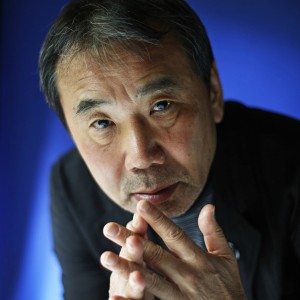 Haruki Murakami at the Edinburgh international books festival in August.